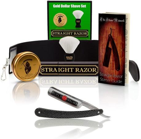 Gold Dollar Straight Razor