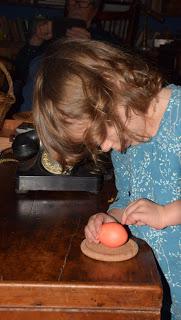 Josie Makes Easter Eggs