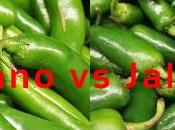 Serrano Jalapeno Peppers Similarities Differences