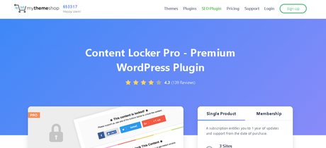 Best Content Locker WordPress Plugins Content locker Pro