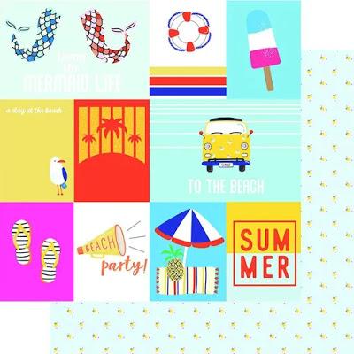 Summer Layout | Fancy Pants Designs