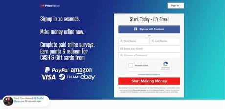 prizerebel - amazon gift cards free