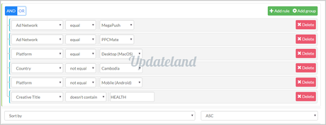 Anstrex Review: Is it Best Ad Spy Tool? Advanced search panel