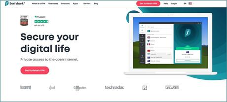 Best VPN Services for 2020 Surfshark VPN homepage