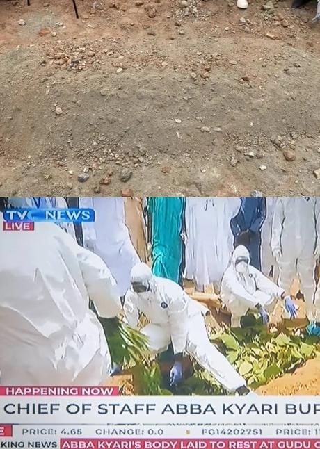 Former Chief of Staff to President Buhari, Abba Kyari, laid to rest (photos/Videos)