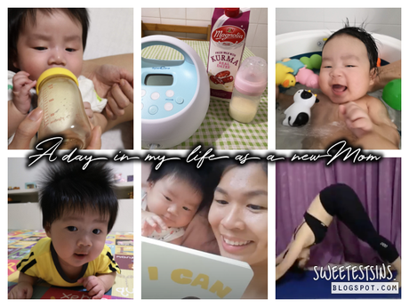 A day in my life as a new Mom