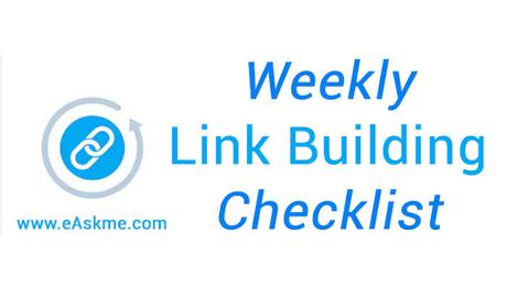 Link Building Checklist to Earn High Quality Backlinks Naturally