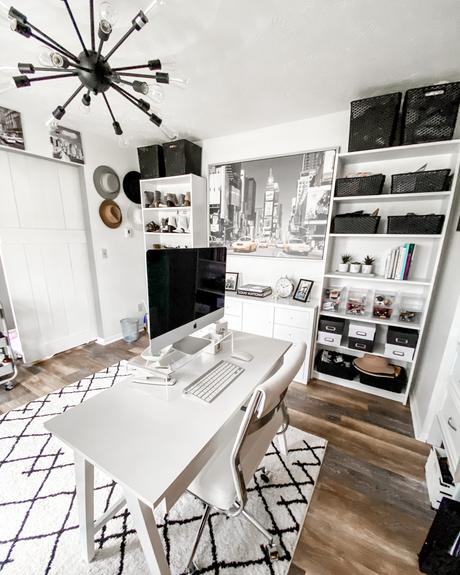 Modern Chic Home Office