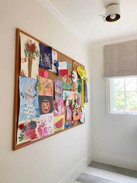 How to display your childs art without junking up your house
