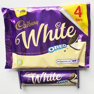 Cadbury White Chocolate Oreo Bars Review