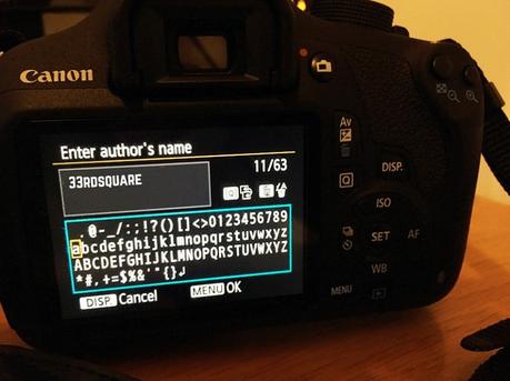 How To Copyright Your Photos With Metadata on-screen Authors name