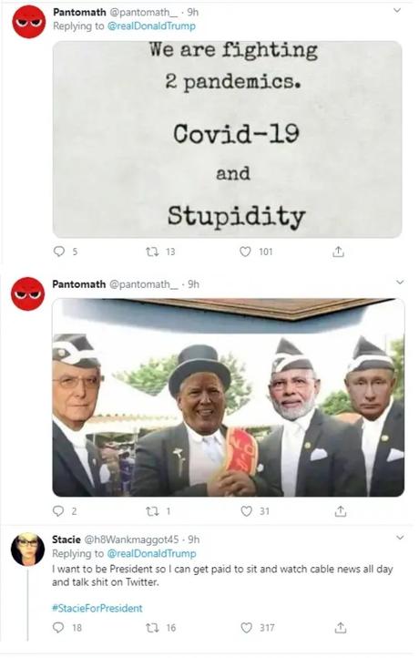 See savage replies Trump received after he lashed out at media amid Coronavirus pandemic See savage replies Trump received after he lashed out at media amid Coronavirus pandemic