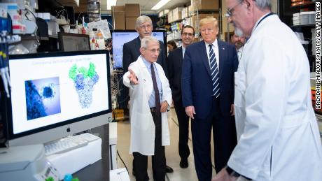 Trump’s coronavirus briefing casting keeps people guessing