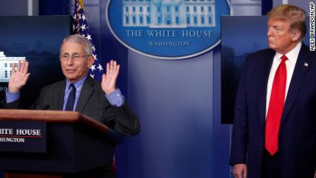 Trump’s coronavirus briefing casting keeps people guessing