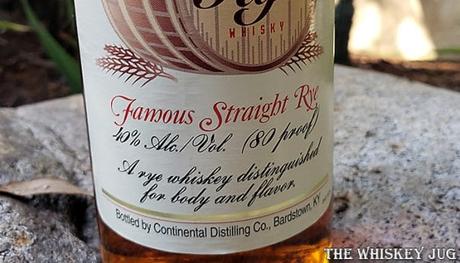 Rittenhouse Rye Lower Label