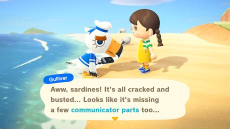Animal Crossing New Horizons: Gulliver Returns And Star Fragments