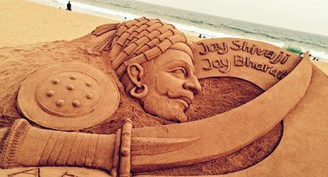 interesting sand imprint