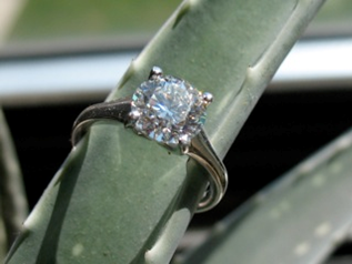 Heavenly H&A Engagement Ring