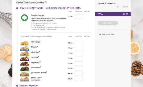 Can I Order Girl Scout Cookies Online