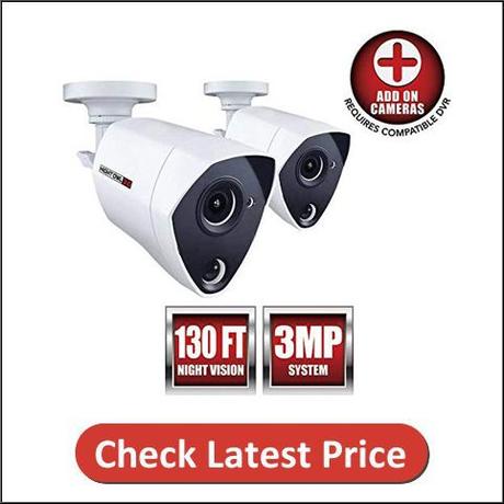 Night Owl 2 Pack Add-on 3MP Dual-Sensor Wired Infrared Camera