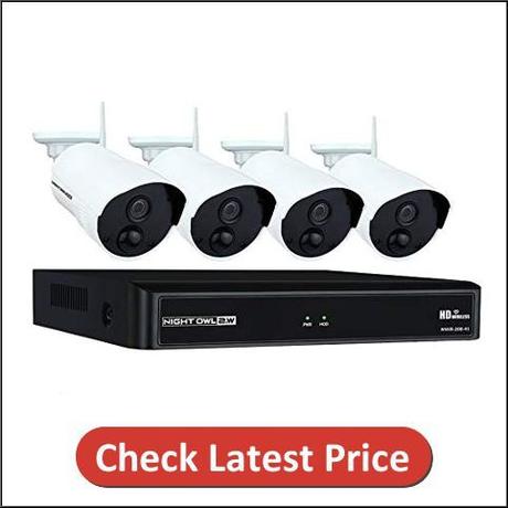 Night Owl 4 Channel 1080p Wireless Smart Security Camera System