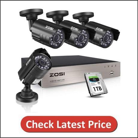ZOSI 8CH Security Camera System