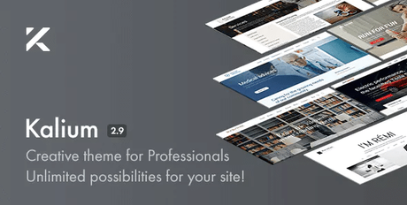 Kalium Creative Theme for Professionals