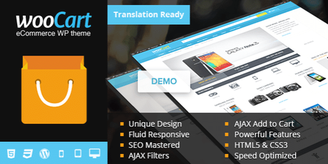 WooCart Premium eCommerce WordPress Theme