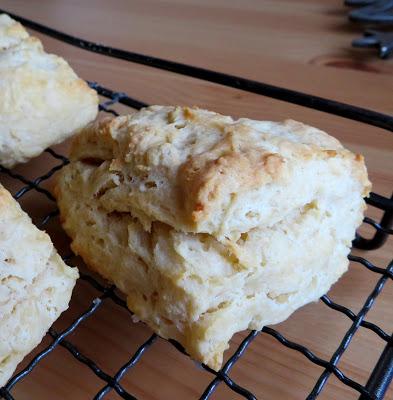 Mile High Greek Yogurt Biscuits