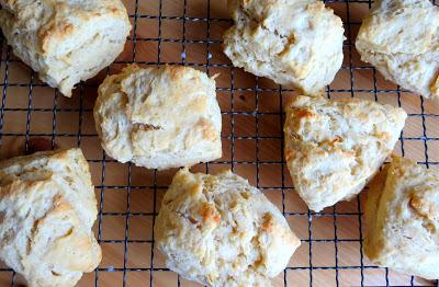 Mile High Greek Yogurt Biscuits