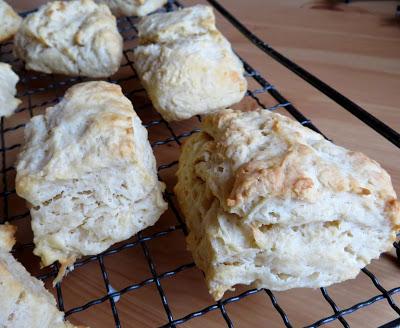 Mile High Greek Yogurt Biscuits