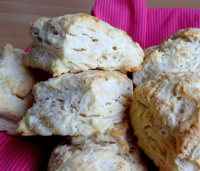 Mile High Greek Yogurt Biscuits