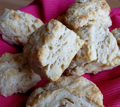 Mile High Greek Yogurt Biscuits