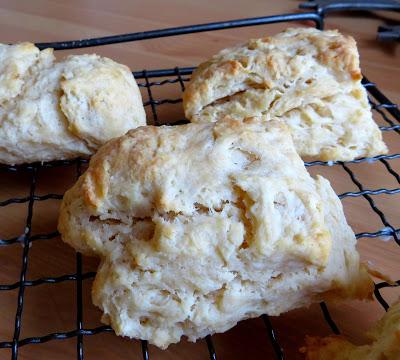 Mile High Greek Yogurt Biscuits