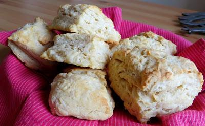 Mile High Greek Yogurt Biscuits