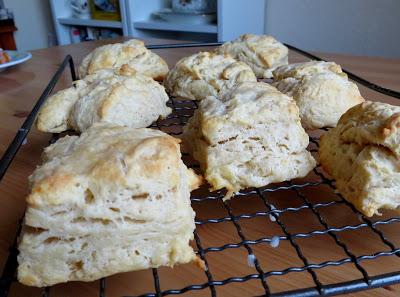 Mile High Greek Yogurt Biscuits