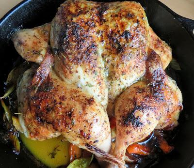 Roasted Spatchcock Chicken