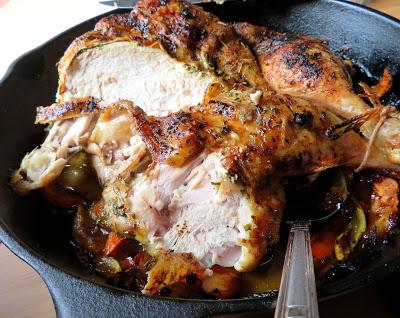 Roasted Spatchcock Chicken