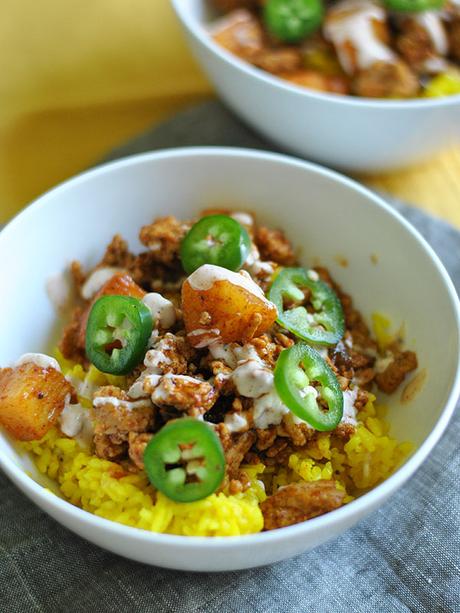 Pork and Pineapple Rice Bowls
