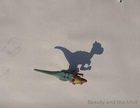 DIY: Dinosaur Shadow Drawing Kids’ Activity