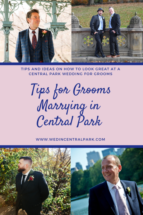 Tips for Grooms Getting Married in Central Park