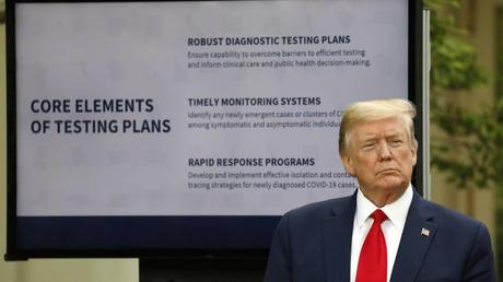 Donald Trump launches new push to expand coronavirus testing ...