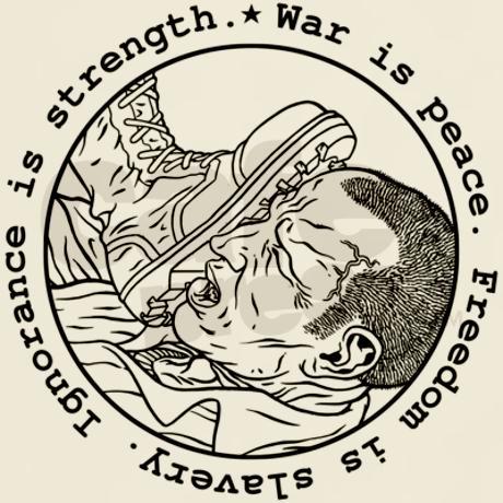 War is Peace. Freedom is Slavery. Ignorance is Strength. | 1984 by ...