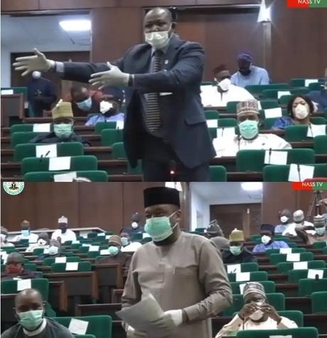 Lawmakers adorn face masks, hand gloves, observe social distancing as plenary resumes today (photos)
