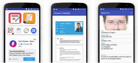 Resume Builder Free app with PDF Download