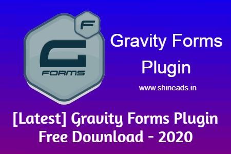 [Latest] Gravity Forms Plugin Free Download - 2020