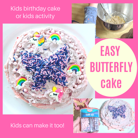 How to make an easy butterfly cake