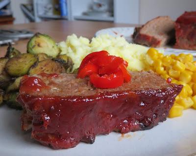 Diner Style Glazed Meatloaf