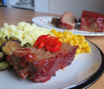 Diner Style Glazed Meatloaf