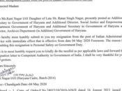 Haryana News: Rani Nagar Resigned, Seeks Government Action Against Accused Officials